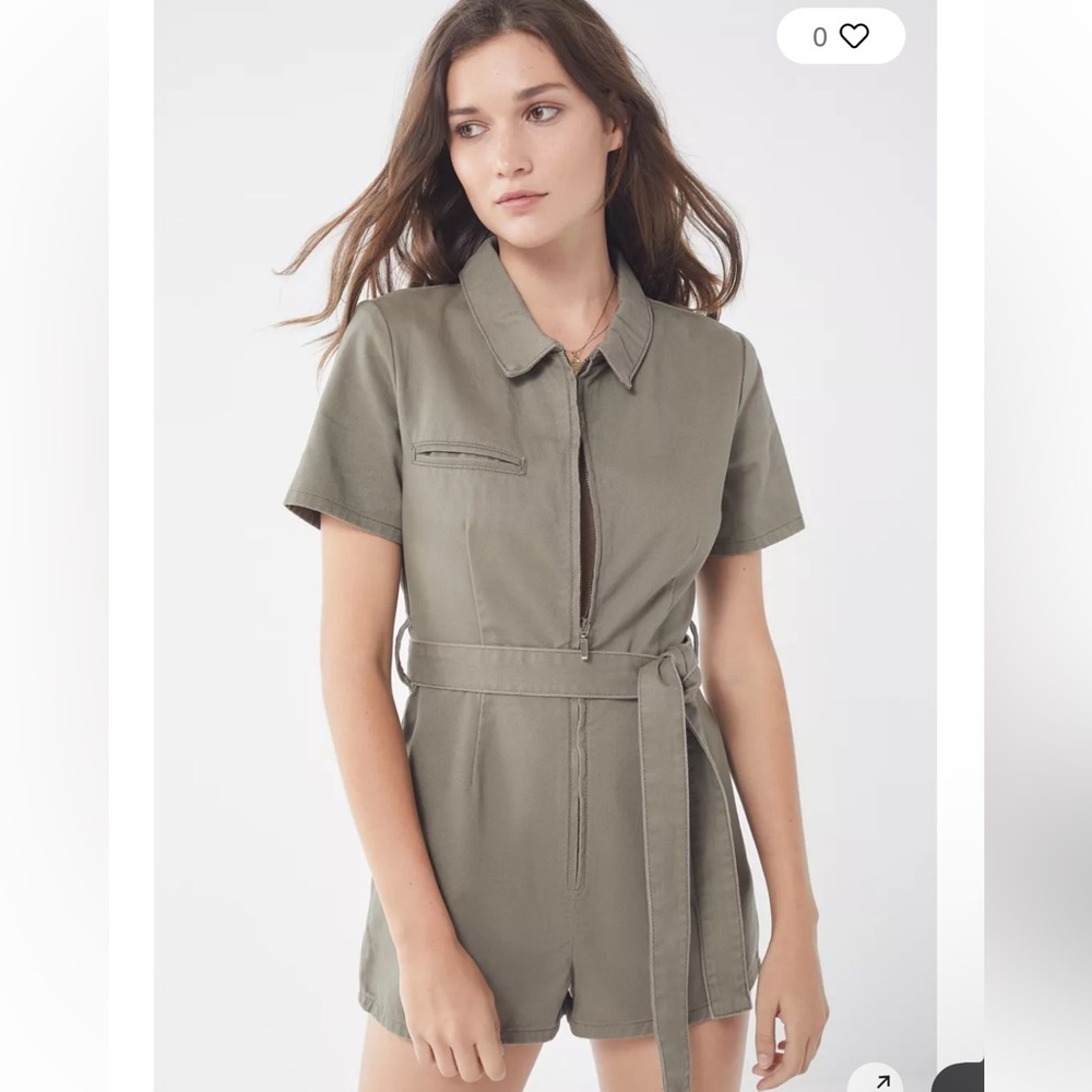 NWT Hello Sunshine Denim Romper